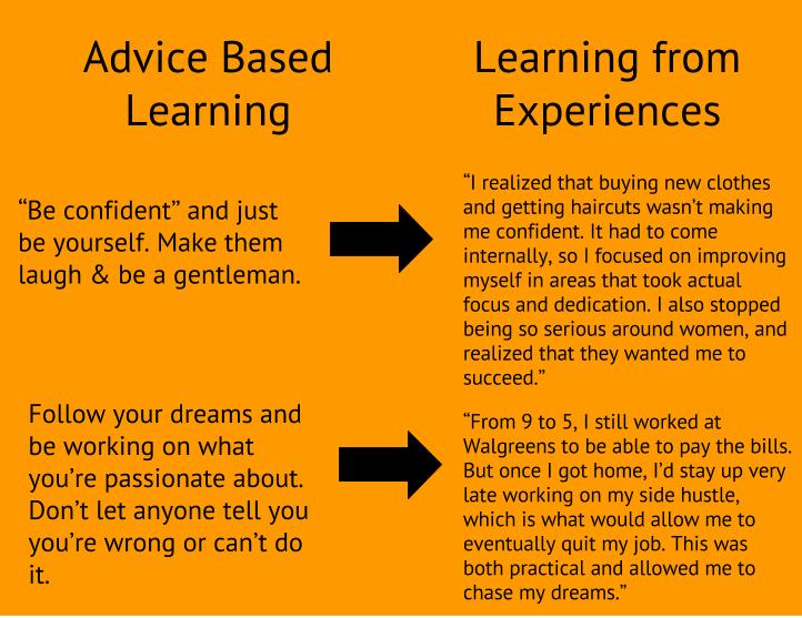 Experience: Why it Beats Advice - Shikhar Sachdev